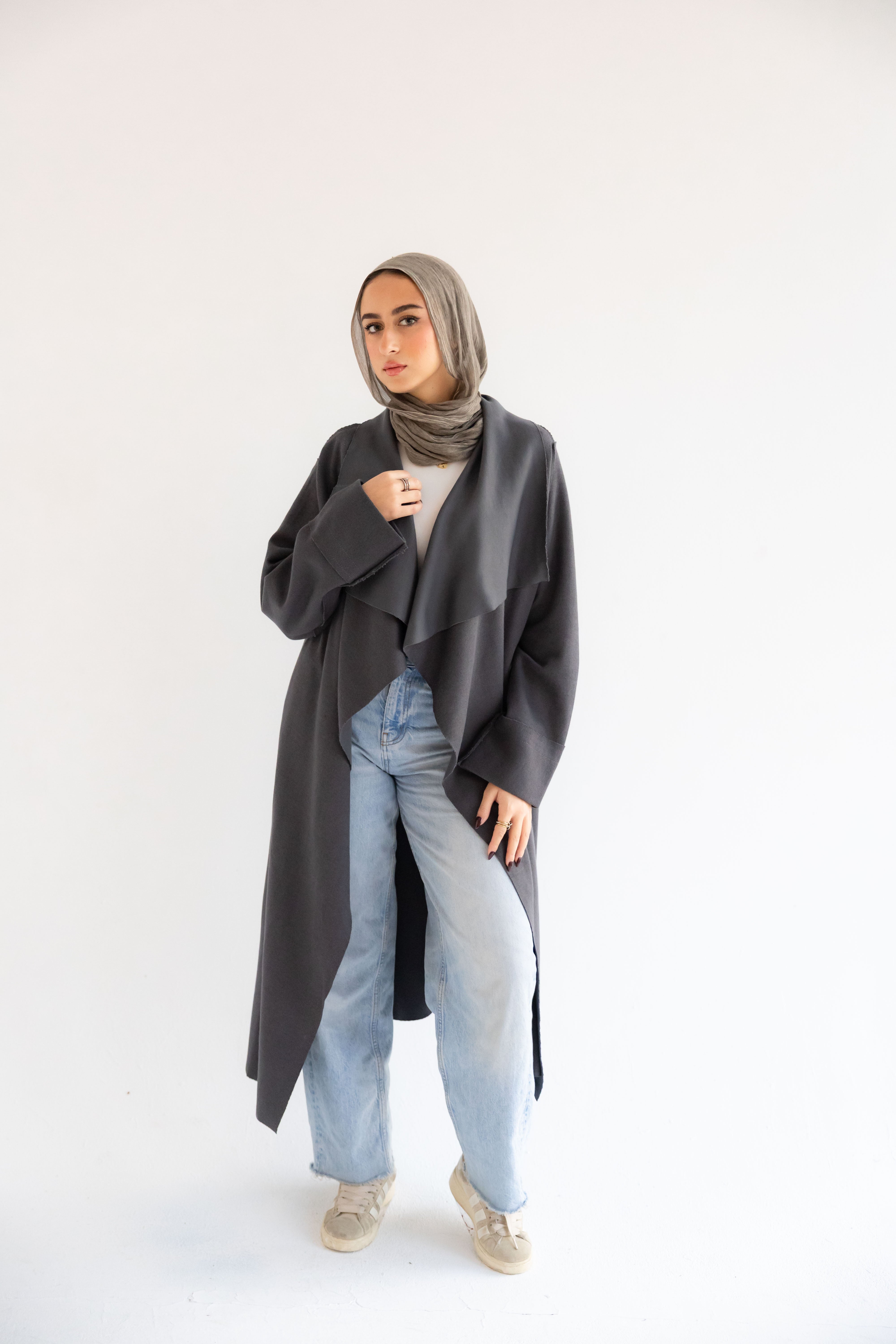 Ria cardigan dark gray