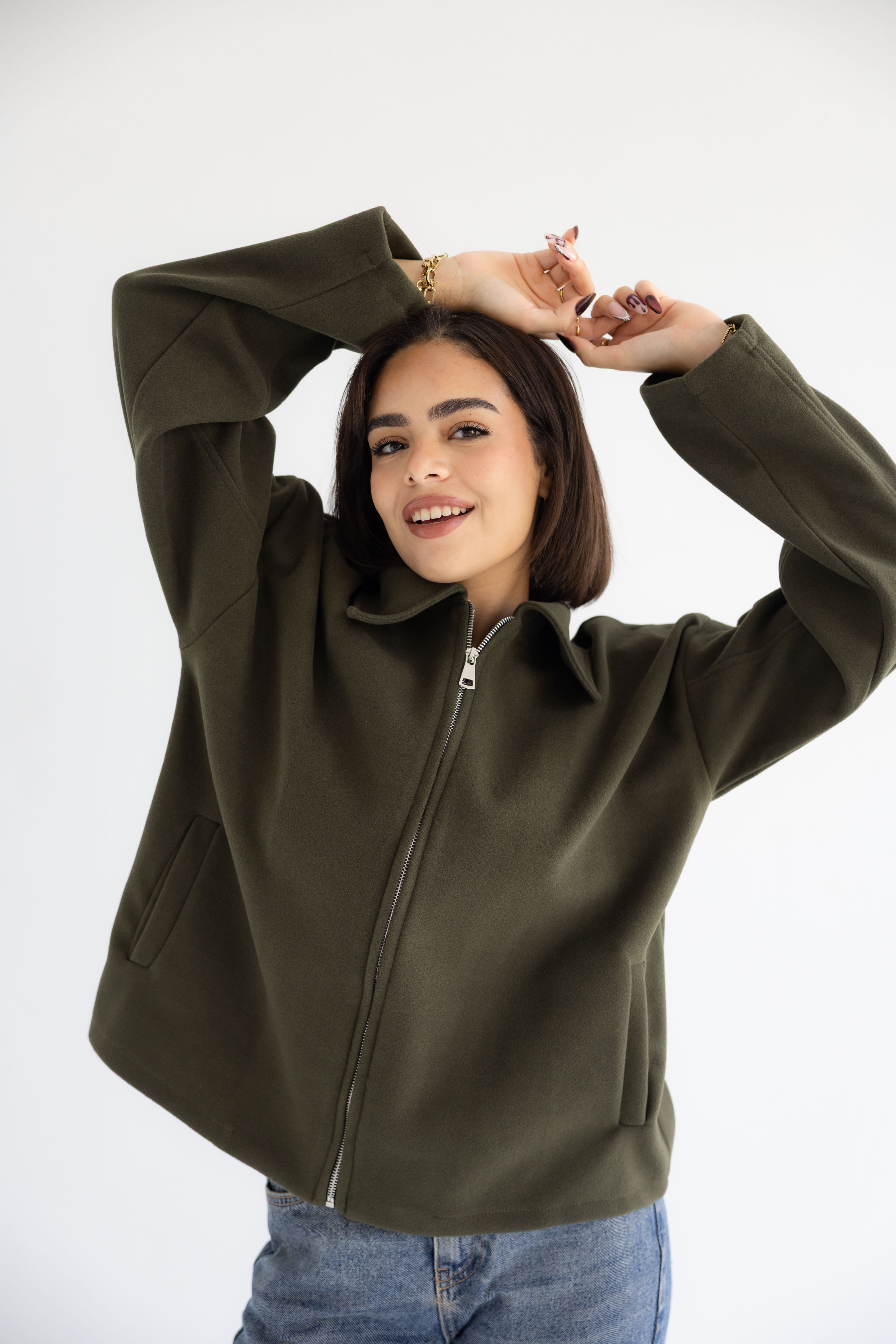 Alma jacket olive
