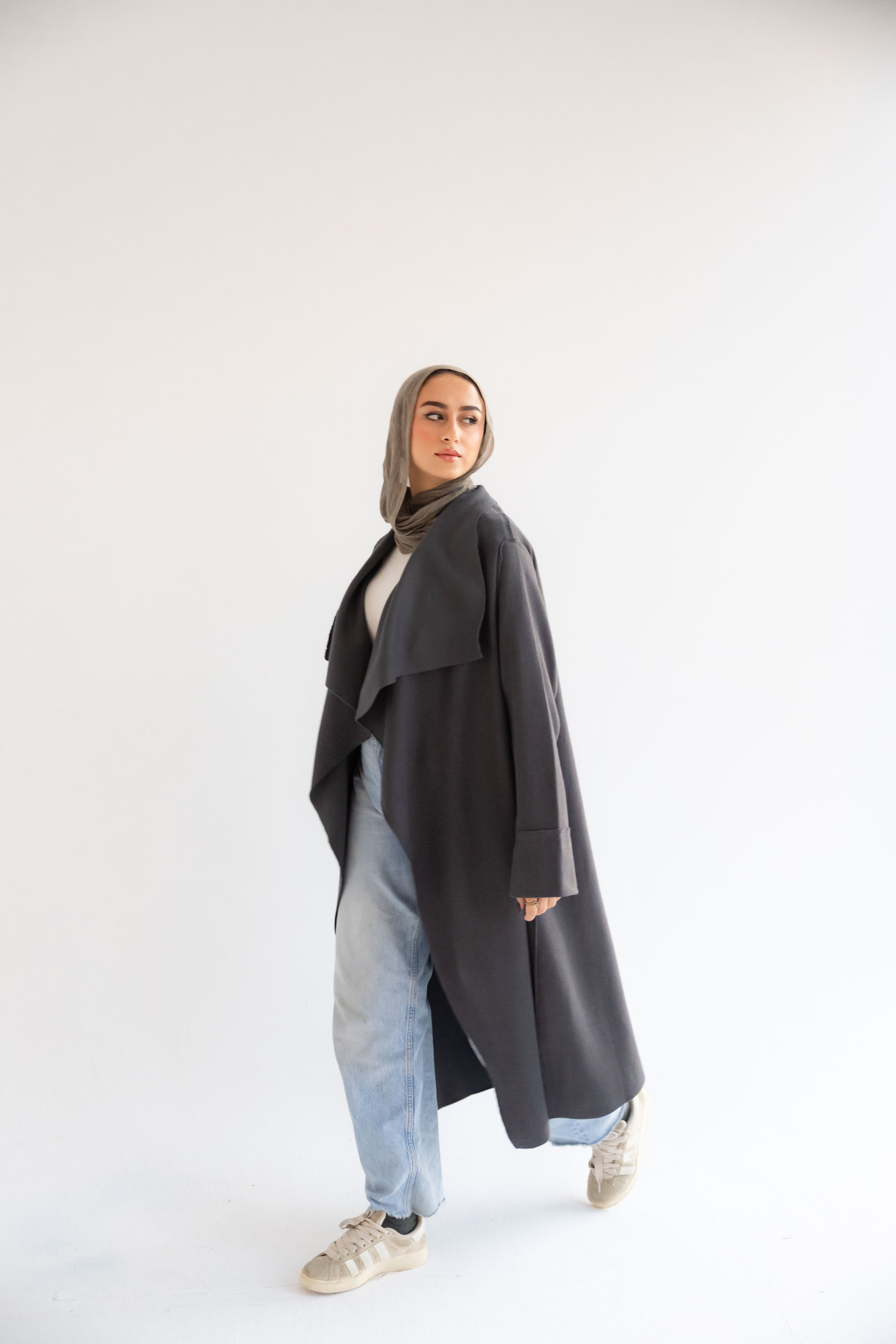 Ria cardigan dark gray