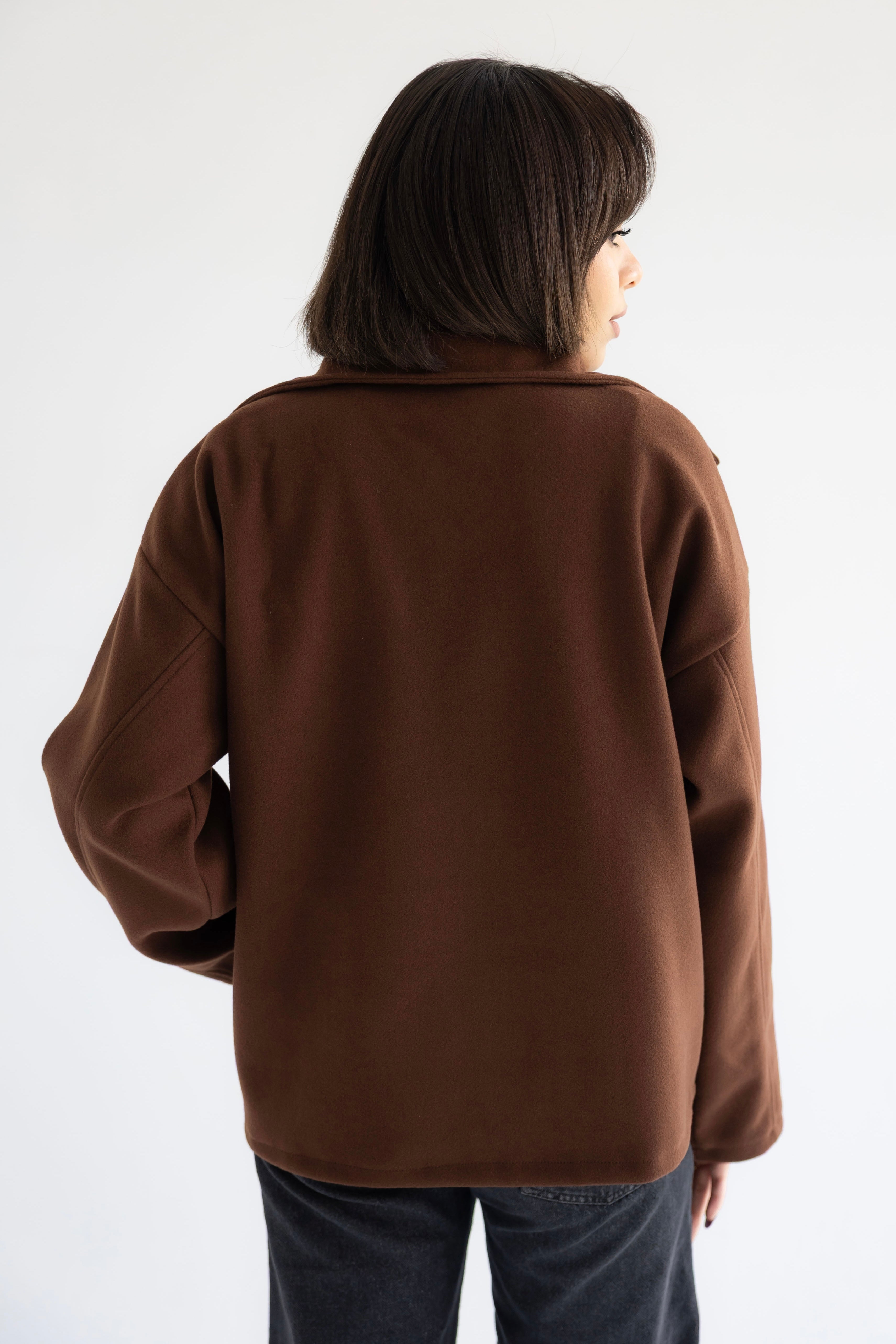 Alma jacket brown