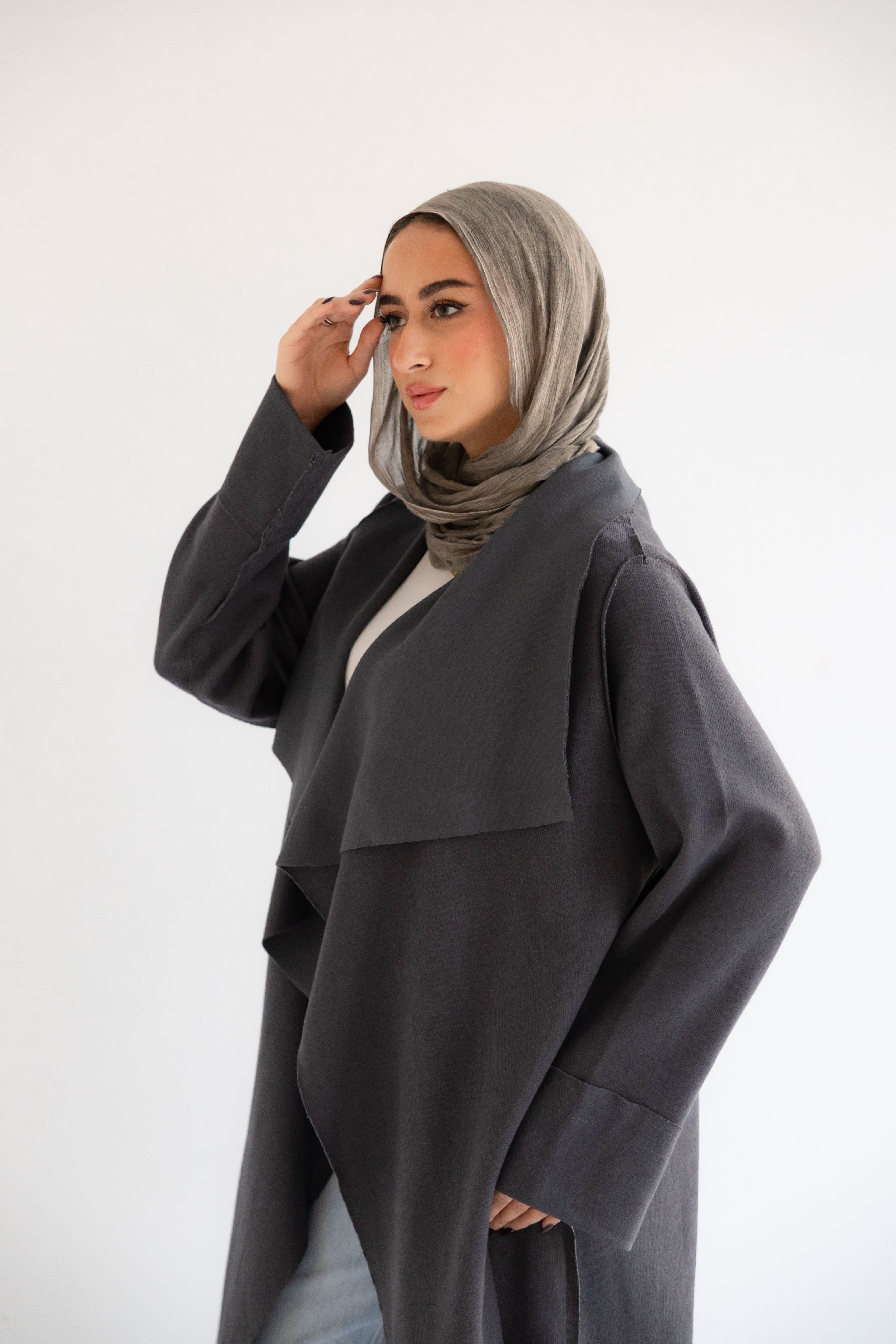 Ria cardigan dark gray